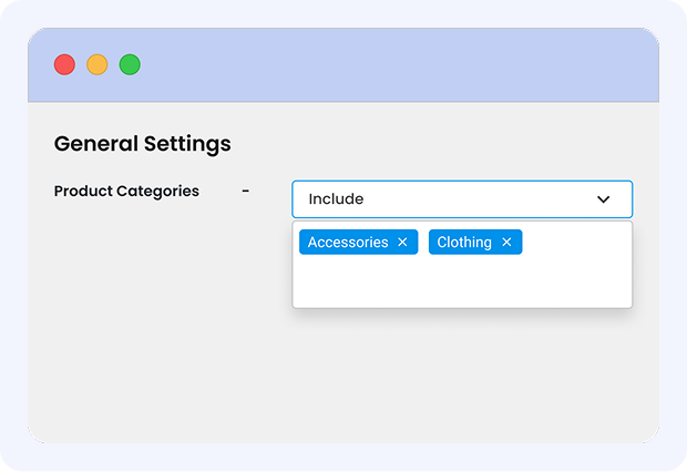 Product Categories Product Categories Restrictions